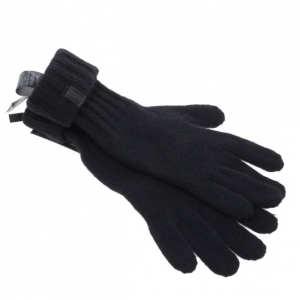 Giorgio Armani Black Cashmere Gloves M