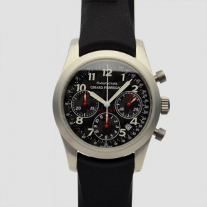 Girard Perregaux F1047 Aluminum Chronograph Mens Wristwatch 42 MM