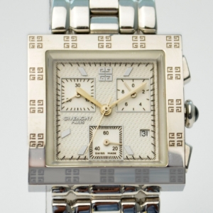 Givenchy Apsaras SS White Mens Chronograph 