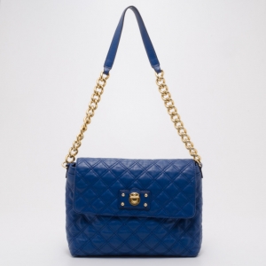 Marc Jacobs Quilted Large Single Leather Shoulder Bag