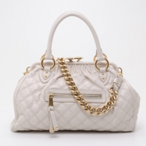 Pre Owned Marc Jacobs White Stam 