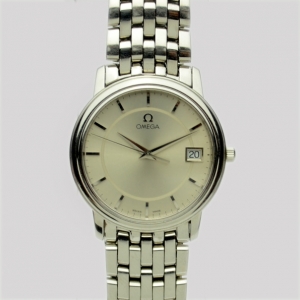 Omega Stainless Steel De Ville Prestige Unisex Wristwatch