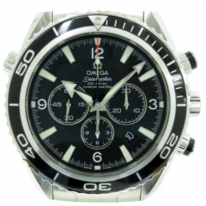 Omega Seamaster Planet Ocean Chronograph Wristwatch Men’s 