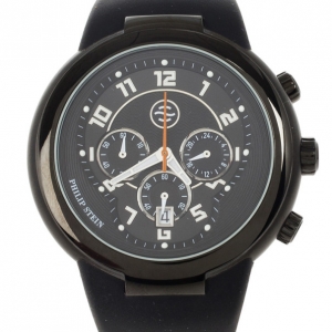 Philip Stein Active Stainless Steel & Rubber Mens Wristwatch 42 MM