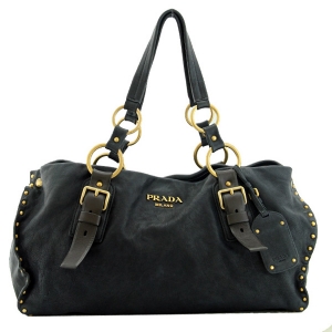 Pre Owned Prada Nappa Aviator Tote