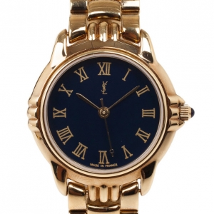 Yves Saint Laurent Gold Plated SS Womens Wristwatch 31 MM