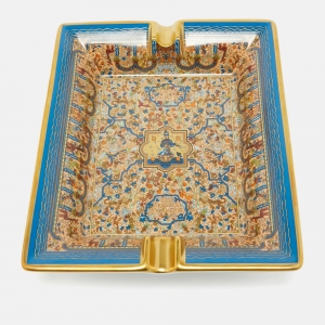  Hermès Porcelain Les Jardins D'Armenie Ashtray