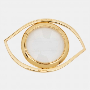 Hermes Oeil Gold Tone Magnifying Glass