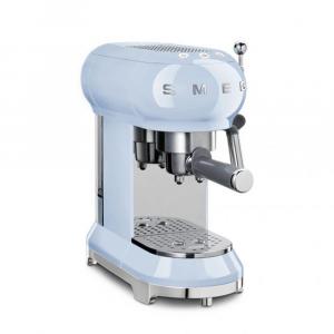 Smeg 50's Retro Style Aesthetic Espresso Coffee Machine, Pastel Blue (Available for UAE Customers Only)