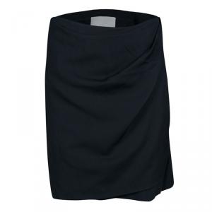 Pre Owned تنورة ميني 3.1 فيليم ليم أزرق كحلي ملتفة M