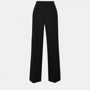 Acne Studios Black Wool Wide-Leg Trousers M (EU 38)