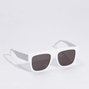 Alaia White Oversized Square Sunglasses