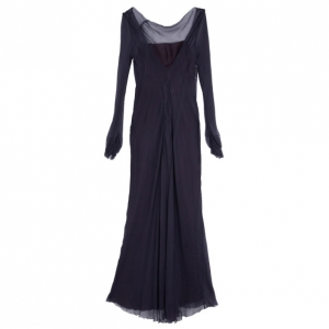 Alberta Ferretti Chiffon Dress With Slip Size L