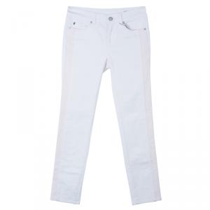 Pre Owned Alexander McQueen Light Pink Denim Jeans S