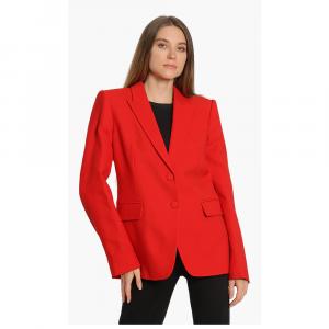 Alexander McQueen Red Plain Wool Blend Suit L (IT 48)