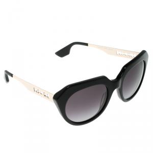 Alexander McQueen Black MCQ 0017/S Cat Eye Sunglasses