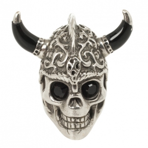 Alexander McQueen Warrior Skull Ring Size 52