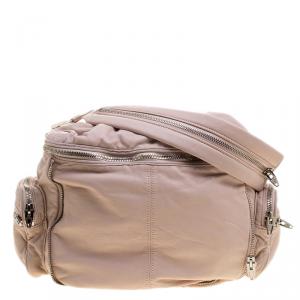 Pre Owned Alexander Wang Blush Pink Leather Jane Shoulder Bag