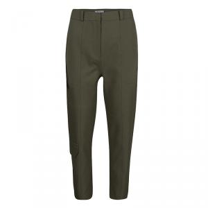 T By Alexander Wang Olive Green High Waist Cropped Pants S
