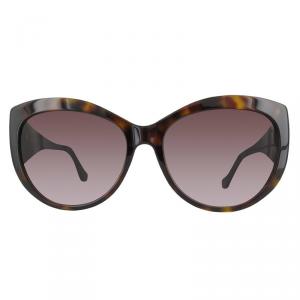 Balenciaga Dark Havana/Gradient Bordeaux BA0023 Cat Eye Sunglasses