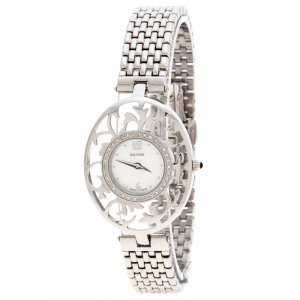 Balmain Mother of Pearl Stainless Steel 3075 Women's Wristwatch 32MM