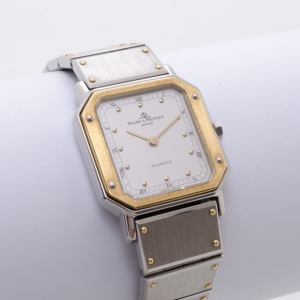 مملوكة مسبقًا Baume & Mercier Geneve SS Silver Ladies Watch