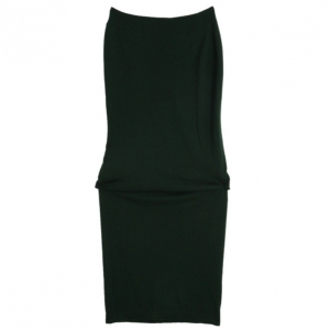 Bottega Veneta Strapless Wool Dress M