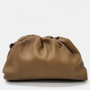 Pre Owned Bottega Veneta Butter Calf The Pouch Crossbody Bag