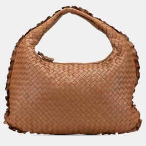 Bottega Veneta Perforated Nappa Intrecciato Veneta Hobo