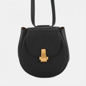 Pre Owned حقيبة خصر بوتيغا فينيتا بالميلاتيو جلد أسود