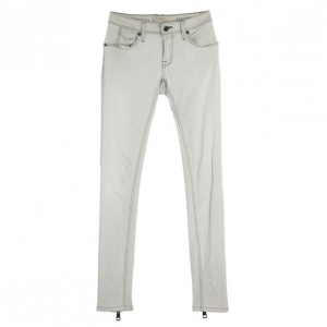 Pre Owned Burberry Skinny Fit Zip Cuff Jeans XS