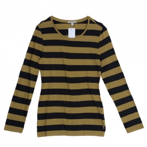مملوكة مسبقًا Burberry Striped Long Sleeve T-Shirt M