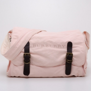 Burberry Light Pink Messenger Diaper Bag