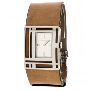 Burberry Silver White Stainless Steel BU4651 Women's Wristwatch 30 mm