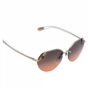 Bvlgari Pale Gold/ Bicolor Gradient 6099 Serpenti Poisoncandy Sunglasses