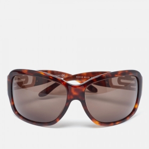 Bvlgari Brown Havana/Brown 8022-B Rectangle Sunglasses