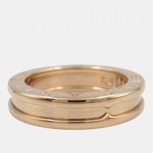 Bvlgari B.Zero1 18K Rose Gold Ring EU 67