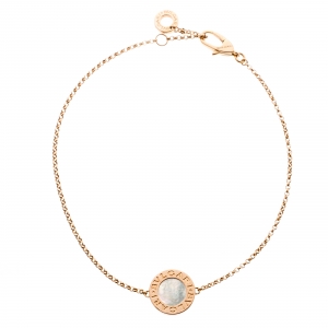 Bvlgari Bvlgari Mother of Pearl 18k Rose Gold Bracelet 