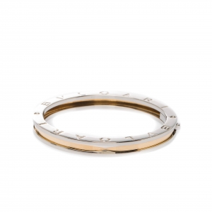 Bvlgari B.Zero1 Steel & 18k Yellow Gold Bracelet 