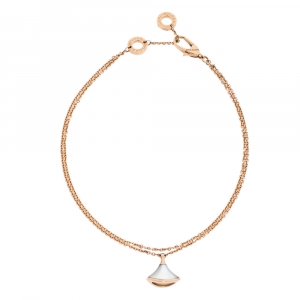 Bvlgari Divas' Dream Mother of Pearl 18K Rose Gold Bracelet ML
