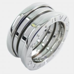 Bvlgari B.Zero1 18K White Gold Ring EU 49