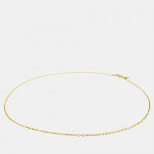 Pre Owned Bvlgari Catene Chain 18K Yellow Gold Necklace 