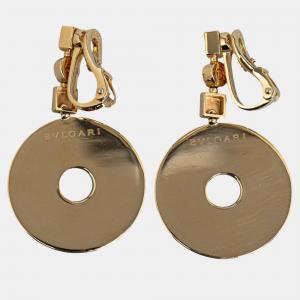 Bvlgari 18K Gold Lucea Drop Earrings