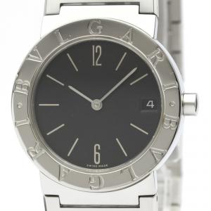 Bvlgari Black Stainless Steel Bvlgari Bvlgari BB30SSD Women's Wristwatch 30MM