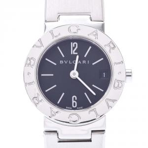 Bvlgari Black Stainless Steel Bvlgari Bvlgari BB23SS Women's Wristwatch 23MM