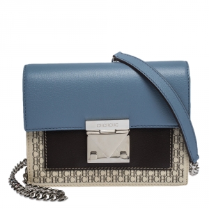 Pre Owned Carolina Herrera Multicolor Leather Carry on Bandoulière Shoulder Bag