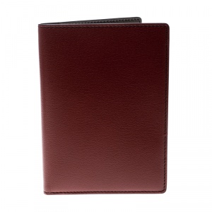 محفظة جواز سفر كارتييه جلد أحمر