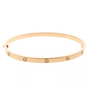 Pre Owned سوار كارتييه لاف ذهب وردي عيار 18 SM