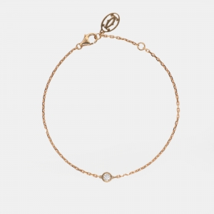 مملوكة مسبقًا سوار كارتيير دامور ألماس ذهب أصفر عيار 18 موديل صغير