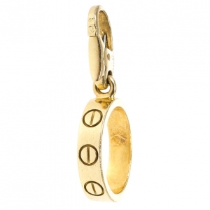 Cartier Love 18 K Yellow Gold Charm